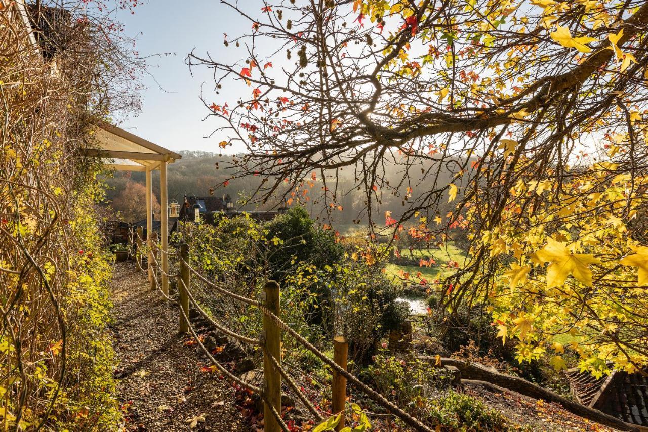 Tucking Mill View- Self Catering Leilighet Bath Eksteriør bilde