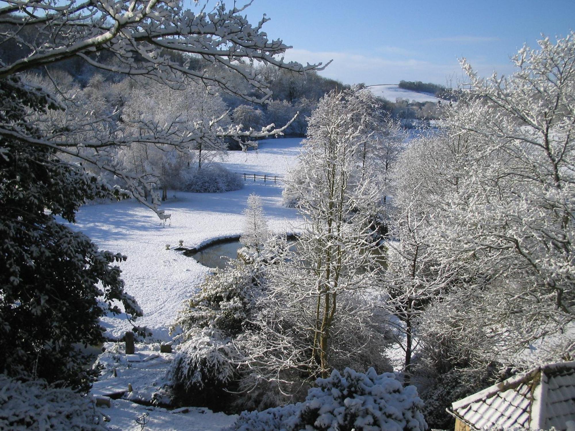 Tucking Mill View- Self Catering Leilighet Bath Eksteriør bilde